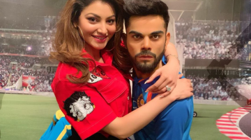 Urvashi Rautela Sparks Controversy For Posing Too Intimately With "Virat Kohli"