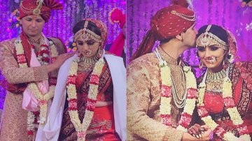 Miss India WorldWide Aarti Chabria Tied Knot With Her Beau Visharad Beedassy