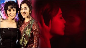 South Star Amala Paul Locks Lips With VJ Ramya Goes Viral