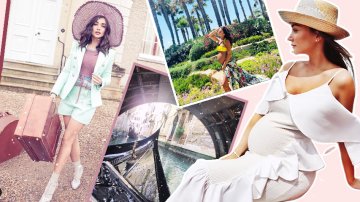 Amy Jackson Jokes Her 9-Month Baby Bump Has Travelled More Than Her For The First 9 Years