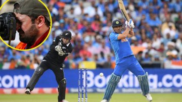 World Cup 2019: The Truth Behind Viral Pictures of A Cameraman Crying Over MS Dhoni’s Run Down