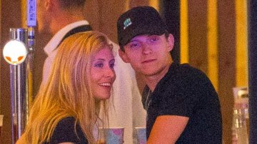 Tom Holland - Zendaya Ship Has Sunk: Tom Has A Sweet Date With Mysterious Blond?