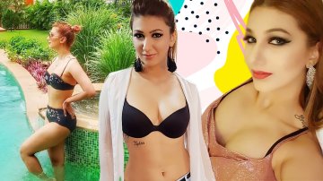 Ex "Bigg Boss" Contestant Jasleen Matharu Turns Up The Heat With Superhot Pictures