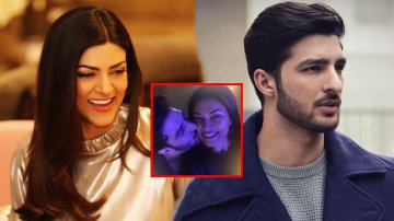 Sushmita Sen & Younger Beau Rohman Shawl Steal An Affectionate Kiss While in Armenian