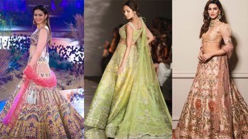 Malaika Arora, Kriti Sanon And Aditi Rao Hydari Dazzles On The Walk Ramps Of India Couture Week
