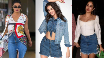 7 Times Bollywood Divas Rock Denim Skirts With Glam: Priyanka Chopra, Kareena Kapoor, Ananya Panday And Many Others