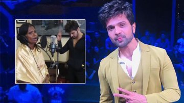 Train Station Singer Ranu Mondal Records Her First Song With Musician Himesh Reshammiya