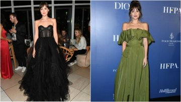 "Fifty Shades Of Grey" Star Dakota Johnson Oozes Grace In Two Stunning Gowns