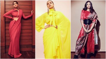 Deepika Padukone, Sonam Kapoor Take Saree Game To A New Level