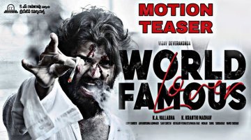 Vijay Deverakonda's "World Famous Lover" First Look Revealed, Fans Call "Arjun Reddy 2.0"