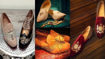 7 शेरवानी के साथ के जूते जो सभी दूल्हे उनकी शादी में पहन सकते हैं