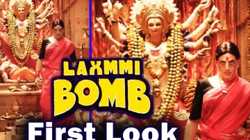 “Lady” Akshay Kumar Appears In A Red Saree For The Look Of “Laxmmi Bomb”