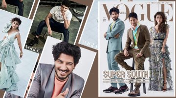 Super South Stars Dulquer Salmaan, Mahesh Babu and Nayanthara Team Up For A Dashing Figure On Vogue Magazine Cover