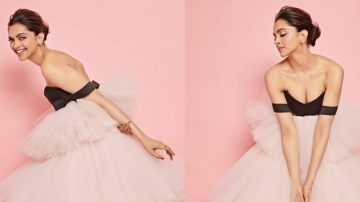 Deepika Padukone Looks Like A Disney Princess In A Flushed Pink Tulle Gown