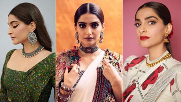 Most Charming Jewellery Pieces Of Sonam Kapoor For A Traditional Look In The Festive Season