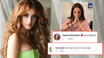 Disha Patani Turns On Superstition Mode Like Ekta Kapoor For “KTina” First Look
