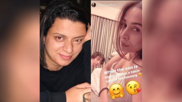 Kangana Ranaut’s Sister Rangoli Takes A Dig At Malaika Arora For Her Sexy Picture With Son Arhaan