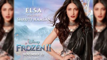 "Frozen 2": Shruti Haasan Will Voice For The Character Queen Elsa In The Tamil Version