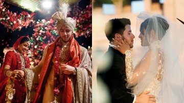 On The First Anniversary, Priyanka & Nick Jonas Share Unseen Pictures From Their Wedding Last Year