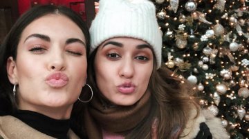 Disha Patani Takes A Quirky Pose With Her Friend On A Girls' Day Out