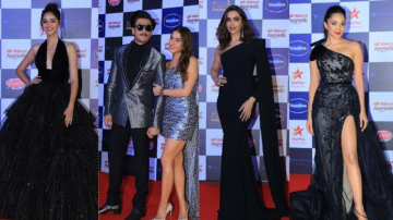 Deepika Padukone, Ananya Panday Spell Magic In Black Ensembles At Star Screen Awards 2019