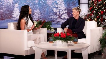 Kim Kardashian Preserved Her All-white Whoovile Christmas Decorations On The Ellen DeGeneres Show