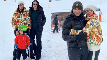 The Pataudi Family Enjoying The Best Time Of Their Life In Switzerland