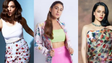 Best-Dressed Of Week: Deepika, Kangana Show Love For Floral Sarees