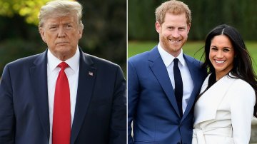 President Trump Emphasizes On Prince Harry & Meghan Markle Drama: "I Don't Think This Should Be Happening"