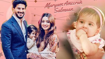Dulquer Salmaan Daughter In Adorable Photos With Her Father