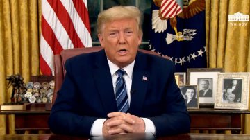 Donald Trumps Announces 30-Day Travel Ban From Europe Admitting Coronavirus Fears