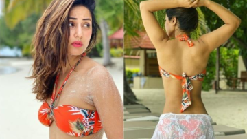 Hina Khan Sets Our Hearts Racing With Hot Floral Breezy Bikinis, Flaunting Perfectly Toned Figure