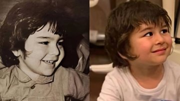 Like Father, Like Son! Netizens Fail To Spot The Difference Between Saif Ali Khan & Taimur Ali Khan In This Pic