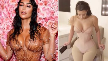 Can't Sit, Can't Eat, Kim Kardashian Goes Extra Miles To Fit In Tight Dresses