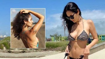 Bruna Abdullah Makes Men Go Weak At The Knees With Her Throwback Bikini Pictures