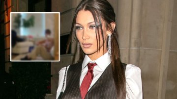 Victoria’s Secret model Bella Hadid Poses Topless With A Burrito, Urges People To Stay Inside