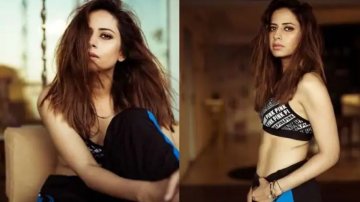 Punjabi Sensation Sargun Mehta Sets Temperature Soaring With Her Sexy Midriff Abs Picture