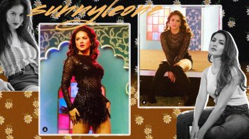 Sunny Leone Looks Drop-Dead Gorgeous In Shimmery Black Ensemble