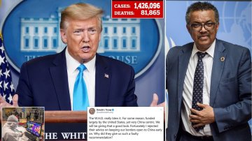 US-China Drama: WHO Has A Bias On China, Trump Threatens To Freeze Funding