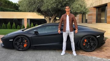 A Sneak Peek At Cristiano Ronaldo $30M Car Collection With Newly Purchased $9M Bugatti