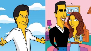 During Lockdown, Bollywood Stars Are Turning Into "The Simpsons" Characters