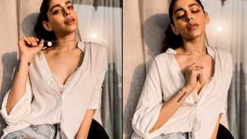 Leaving Top Buttons Open, Alaya F Looks Uber Sexy In Her Latest Sun-Kissed Picture