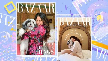 Joy In The Day! Janhvi Kapoor Clicks With Puppy Panda On Harper's Bazaar, India