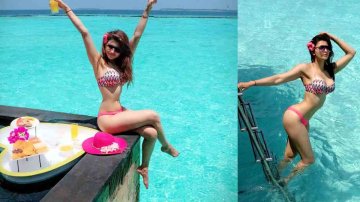 Urvashi Rautela Once Again Treats Our Eyes With Her Sexy Bikini Pictures