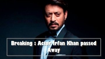 SHOCK - Bollywood Legend Irrfan Khan Dies At 53 From Colon Infection