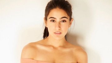 Sara Ali Khan Shines In Homemade Photoshoot, Flaunting Enviable Body In A Peachy Bodycon