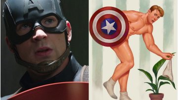 Marvel Superheroes Turn To Be Raunchy Pin-Ups But Captain America Shocks Fan The Most