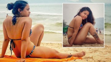 Sumona Chakravarti Raises The Temperature With Her Sultry Bikini Pictures