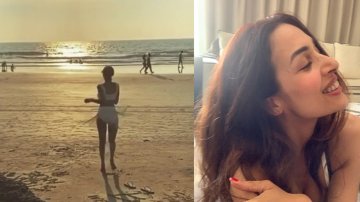 Malaika Arora Twirls On Barefoot And Gives Out Beach Vibes With Her Throwback Boomerang
