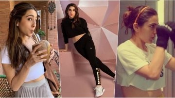 Sara Ali Khan's Transformation Video Helps You Relieve Stress From Weight Gain